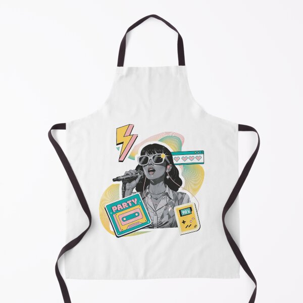 Item preview, Girl at a 90s party designed and sold by Heartless98.