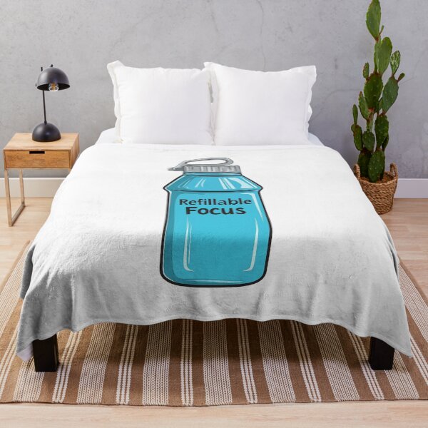 Item preview, Refillable Focus Water Bottle Image For Daily Mental Clarity designed and sold by FWLKIT.