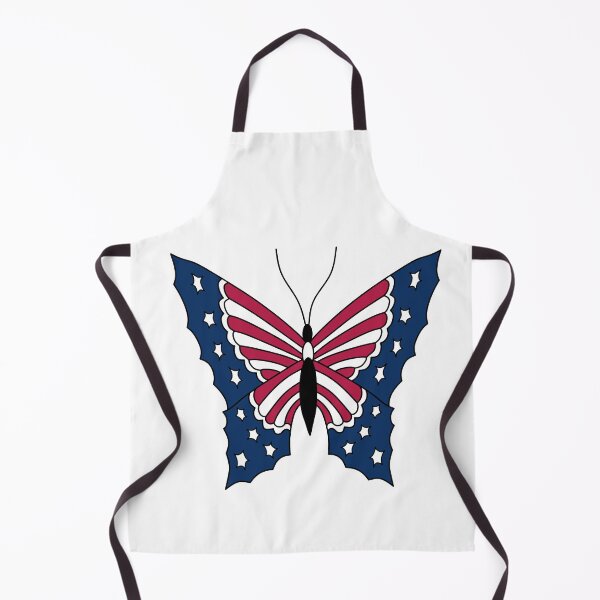 Item preview, American Flag Butterfly designed and sold by karwilberevivalcollection.