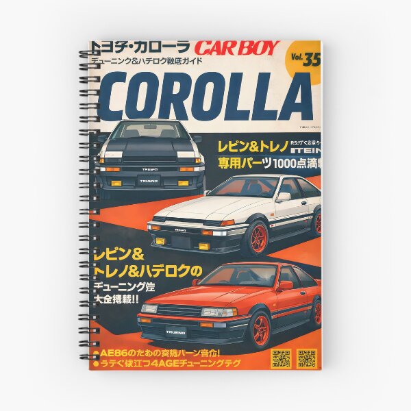 Item preview, Classic JDM Drift Car Illustration Wall Art designed and sold by Matinez Pink.