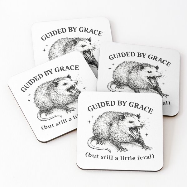 Item preview, Guided by Grace but still a little feral designed and sold by JODYSMORGAN.