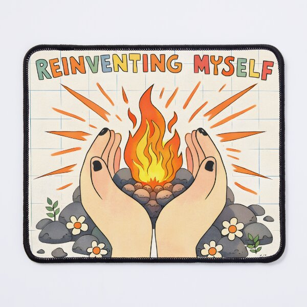 Item preview, I’m Always Reinventing Myself – Phoenix Energy Art designed and sold by Matinez Pink.