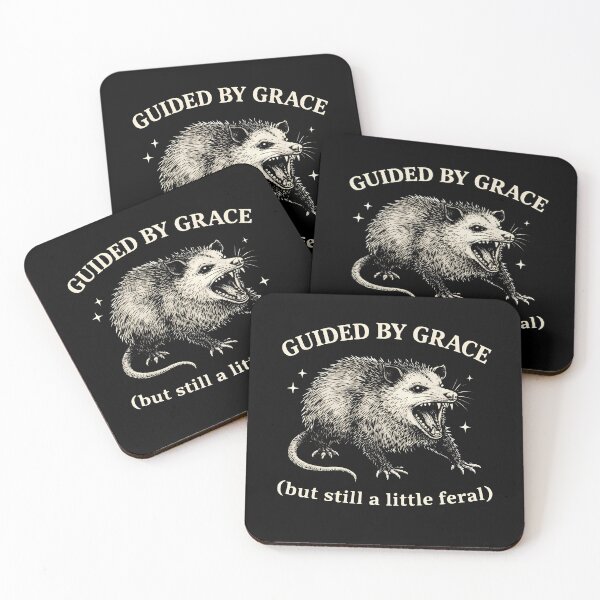 Item preview, Guided by Grace but still a little feral designed and sold by JODYSMORGAN.