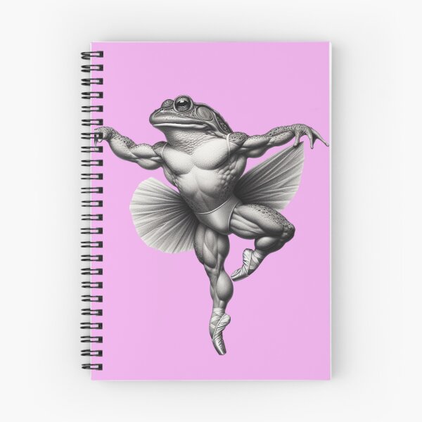 Item preview, Buffed Out Ballet Frog designed and sold by MahanArts.