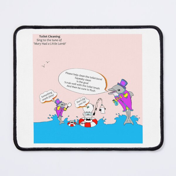 Item preview, Toilet Cleaning - Mary Had a Little Lamb designed and sold by tuneinwithamy.