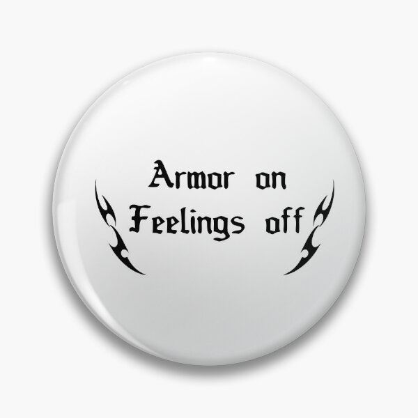 Item preview, Armor on feelings off neo tribal goth designed and sold by NOTPSICONINk.