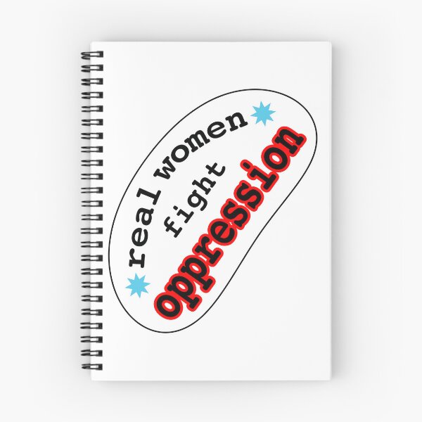 Item preview, Real women fight oppression, blank background designed and sold by mntimg.