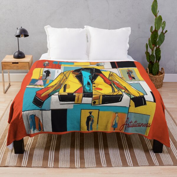 Item preview, Yellow Jacket Pop Art Fashion designed and sold by Artisticanvas.
