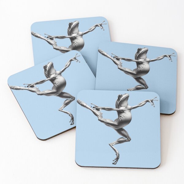 Item preview, Frog in Ballet Motion designed and sold by MahanArts.