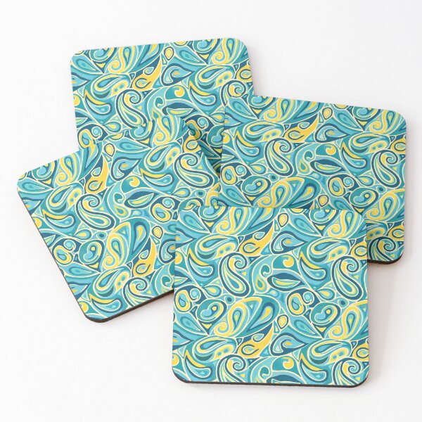 Item preview, Boho Teal Pattern designed and sold by trieschman.