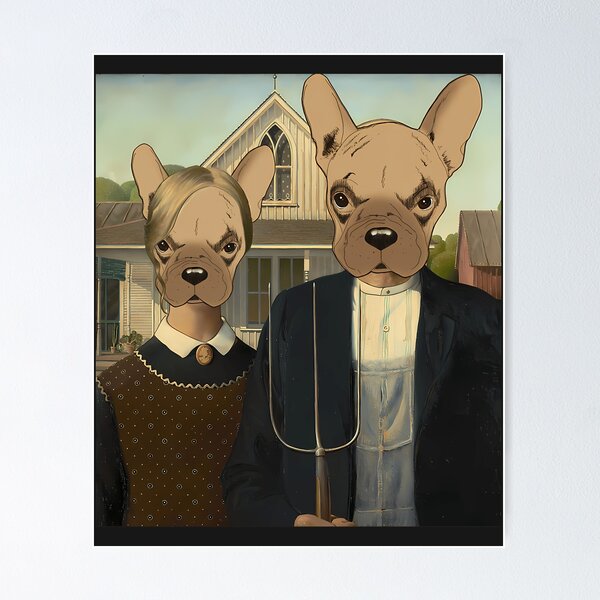 Item preview, The American Frenchies designed and sold by MarvellTeeZone.