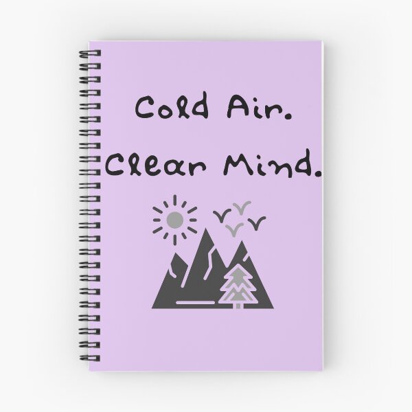 Item preview, Cold Air. Clear Mind. Mountain View designed and sold by MahanArts.