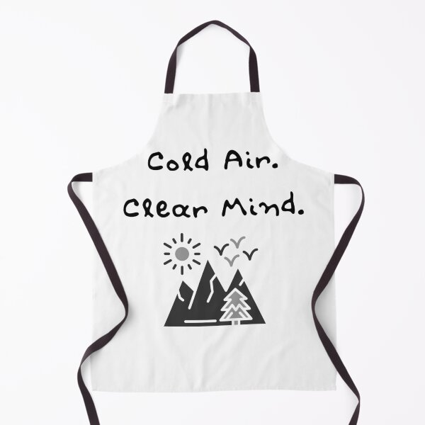 Item preview, Cold Air. Clear Mind. Mountain View designed and sold by MahanArts.