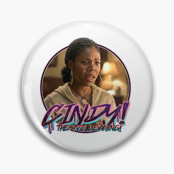 Item preview, Scary Movie III - Cindy, The TV's Leaking! Sticker designed and sold by Shop Dee Dubs.
