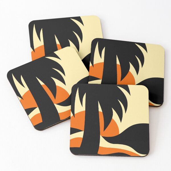Item preview, Abatract palm Tree On Beach designed and sold by studioart.