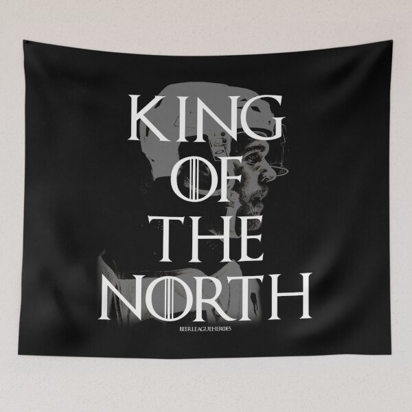 Item preview, King Of The North - Beer League Heroes designed and sold by Hadyherz.
