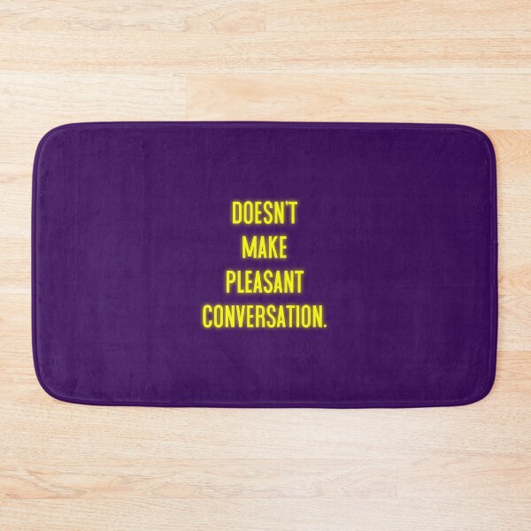 Item preview, Pleasant Conversation designed and sold by Normbot2000.