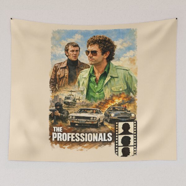 Item preview, The Professionals - 70s 80s British Crime Action Drama TV Show designed and sold by ourkid.