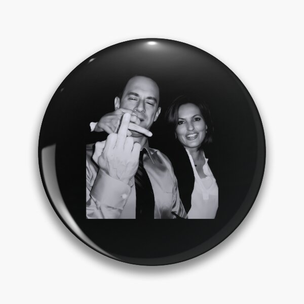 Item preview, Elliots Stablers And Olivias Bensons Actors And Musicians Giving The Middle Finger Meme designed and sold by Hamza Mehboob.