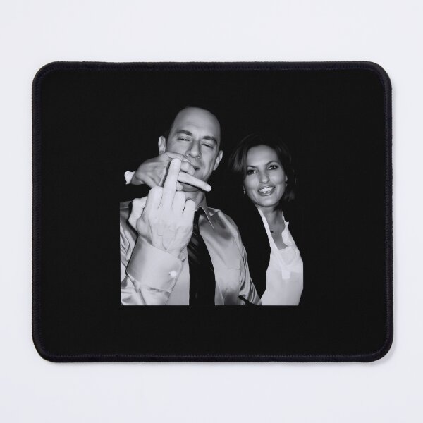 Item preview, Elliots Stablers And Olivias Bensons Actors And Musicians Giving The Middle Finger Meme designed and sold by Hamza Mehboob.