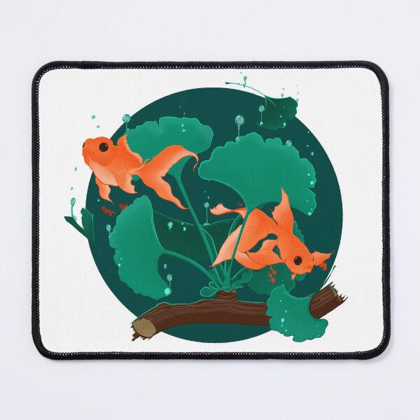 Item preview, Ginkgo and Goldfish designed and sold by MysticDryad.