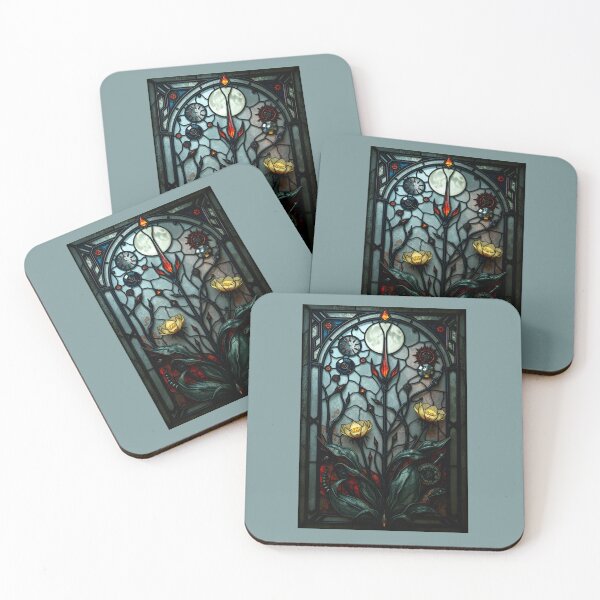 Artikelvorschau, Steampunk Blumen Buntglas entworfen und verkauft von Sachie's Studio.