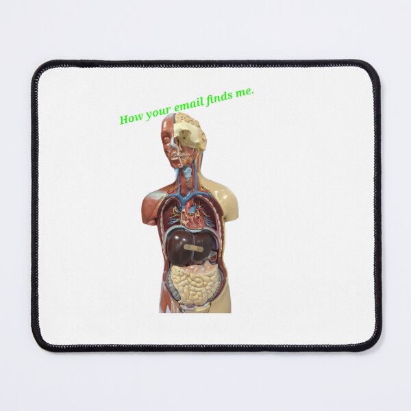 Item preview, science: anatomy model falling apart how your email finds me designed and sold by Oddformprintco.