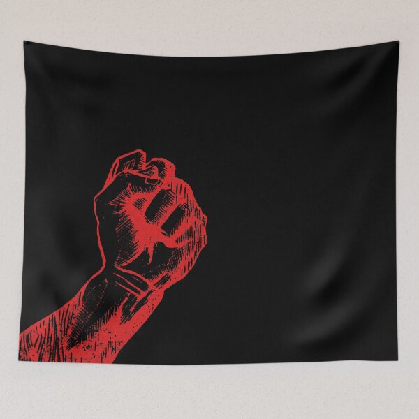 Item preview, Red Diagonal Fist designed and sold by Terry Bain.
