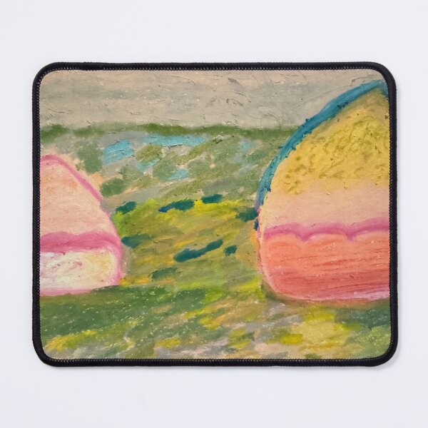 Item preview, Inspired by Claude Monet, I created a soft, impressionistic landscape  designed and sold by AcelArtShop.