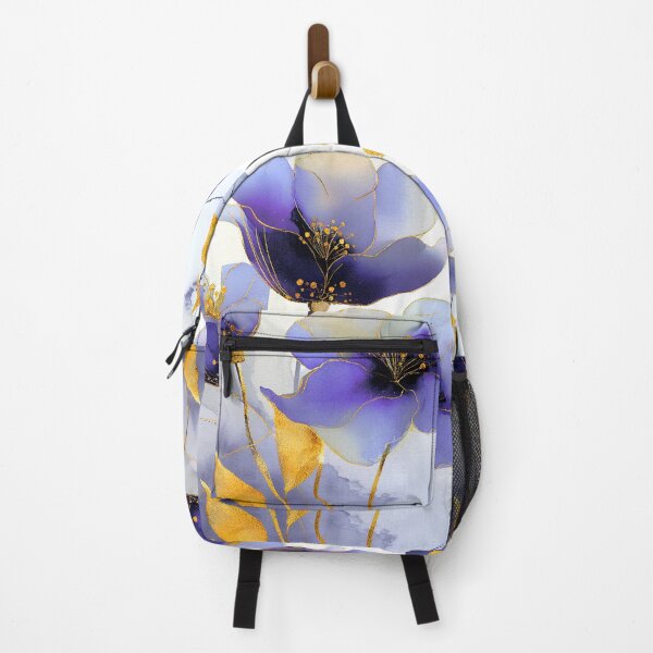 Item preview, Purple, Golden, and Lilac Flowers Elegant Design Art designed and sold by DEC02.