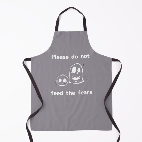 Item preview, Please Do Not Feed the Fears (White) designed and sold by EmyBeeDesigns.