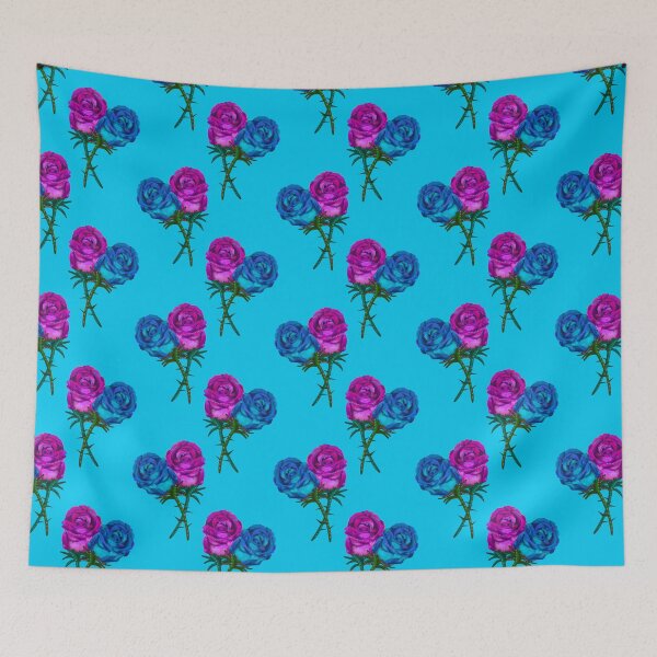 Item preview, Roses-Teal designed and sold by deblevart.