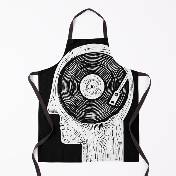 Item preview, Music On My Mind - Vinyl Record Brain Turntable designed and sold by close-up.biz.
