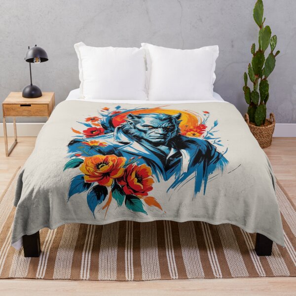 Item preview, Neo Floral Werewolf Painting designed and sold by Tootley.
