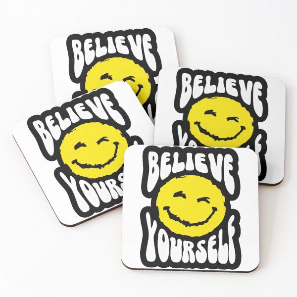 Aperçu de l'œuvre Crois en toi ! – Design rétro de motivation positive créée et vendue par Shop Arts & Design.