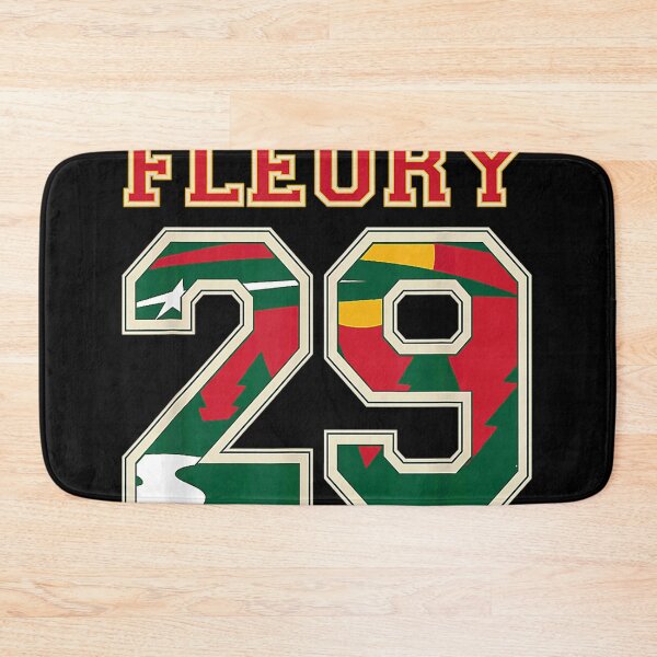 Item preview,  Fleury 29 Wild Goalie Flower Minnesota Pro Ice Hockey  designed and sold by Hadyherz.
