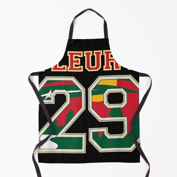 Item preview, Fleury 29 Wild Goalie Flower Minnesota Pro Ice Hockey designed and sold by Hadyherz.