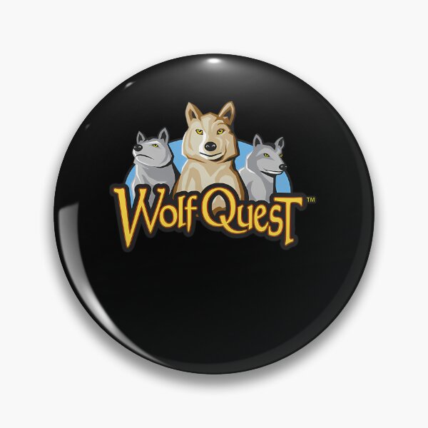 Item preview, Wolfquest Classic Logo designed and sold by Make2You.