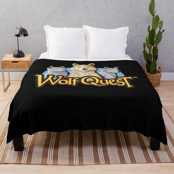 Item preview, Wolfquest Classic Logo designed and sold by Make2You.