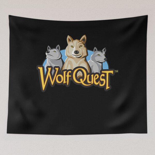 Item preview, Wolfquest Classic Logo designed and sold by Make2You.