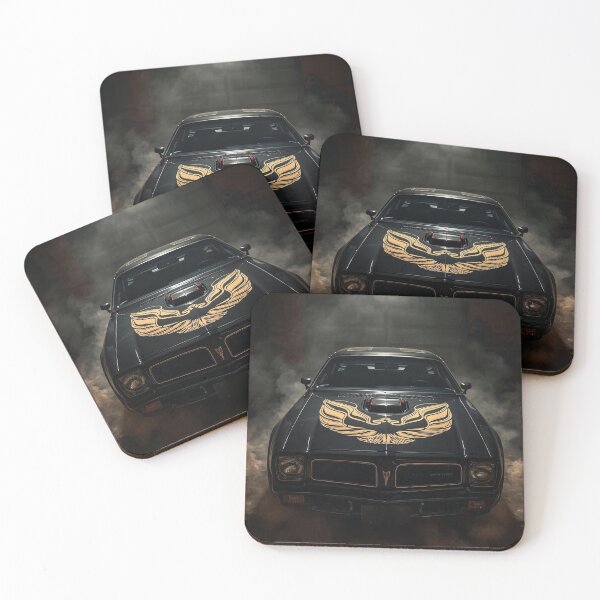 Item preview, The Golden Bandit - 1977 Trans Am Spirit - Cinematic Garage Art designed and sold by Paddock Palette.