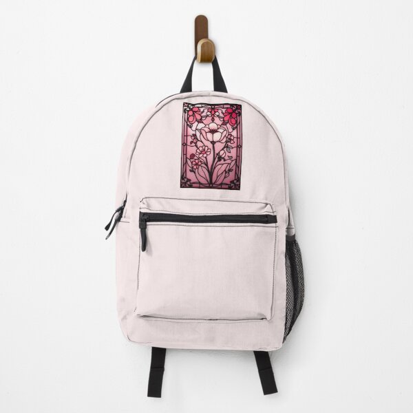 Item preview, Pink Floral Stained Glass designed and sold by Sachie's Studio.