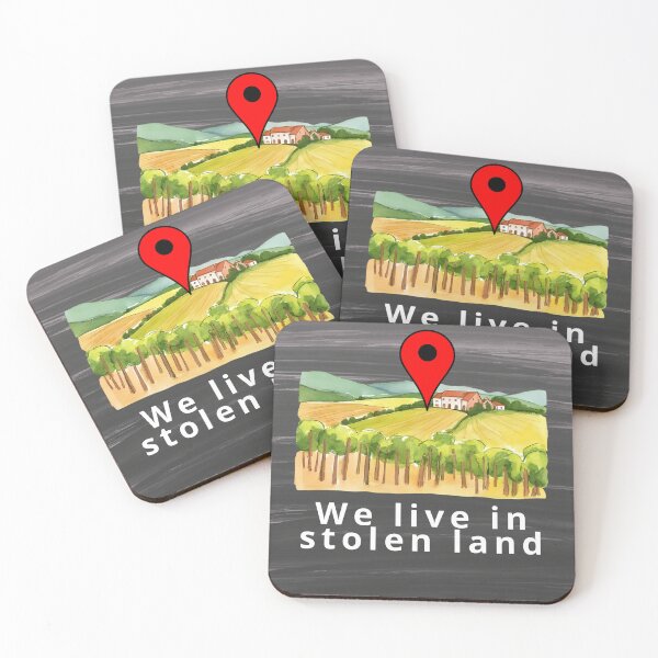 Item preview, We live on stolen land designed and sold by studio468.