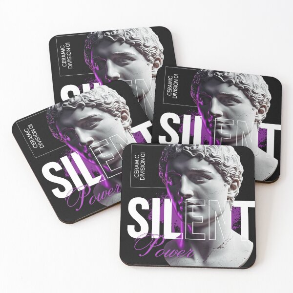 Item preview, Silent Power Marble Statue Streetwear designed and sold by Marble Void.