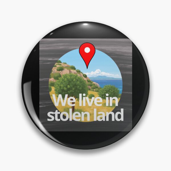 Item preview, We live on stolen land designed and sold by studio468.