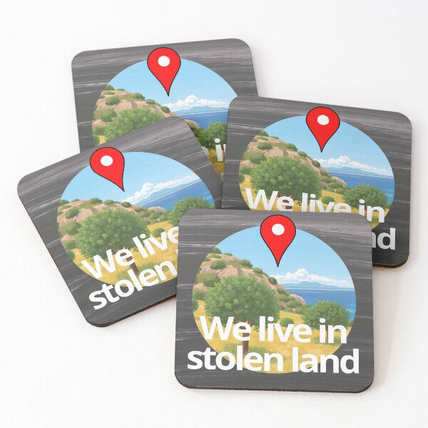 Item preview, We live on stolen land designed and sold by studio468.