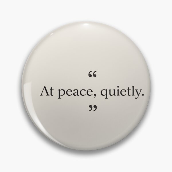Item preview, At Peace, Quietly – Minimal Editorial Typography designed and sold by Irene Catchmind.