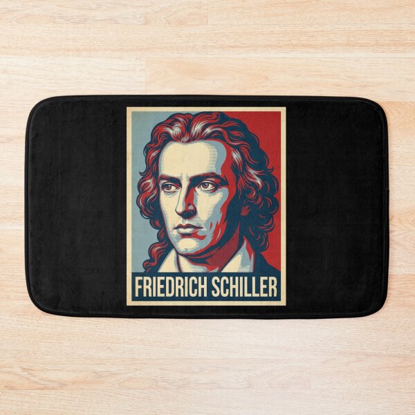 Item preview, Friedrich Schiller Hope Style Retro Poster Art designed and sold by Anya Byron.