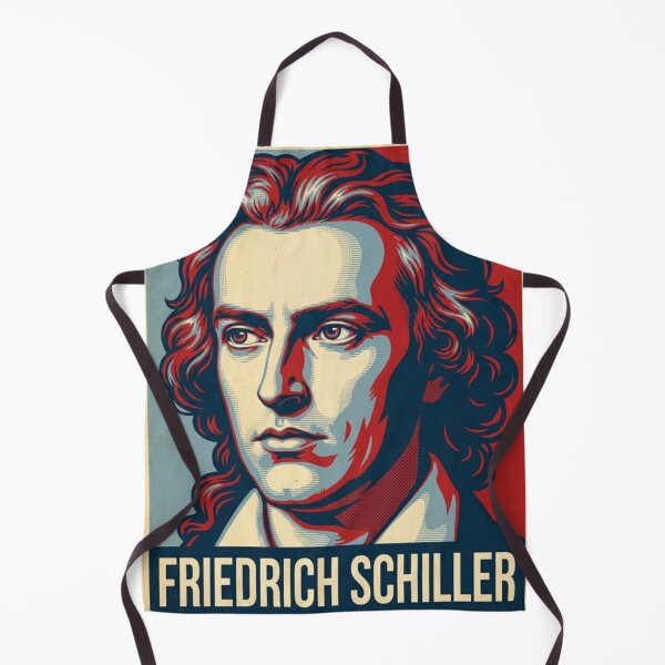 Item preview, Friedrich Schiller Hope Style Retro Poster Art designed and sold by Anya Byron.