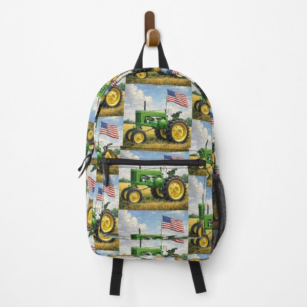 Item preview, Tractor with American Flag designed and sold by DGS Creative Designs.